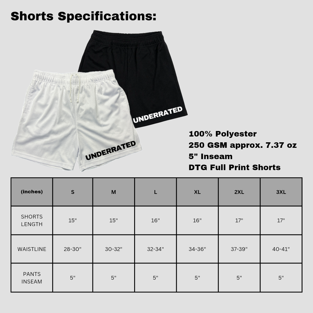 Mono UU Red Shorts